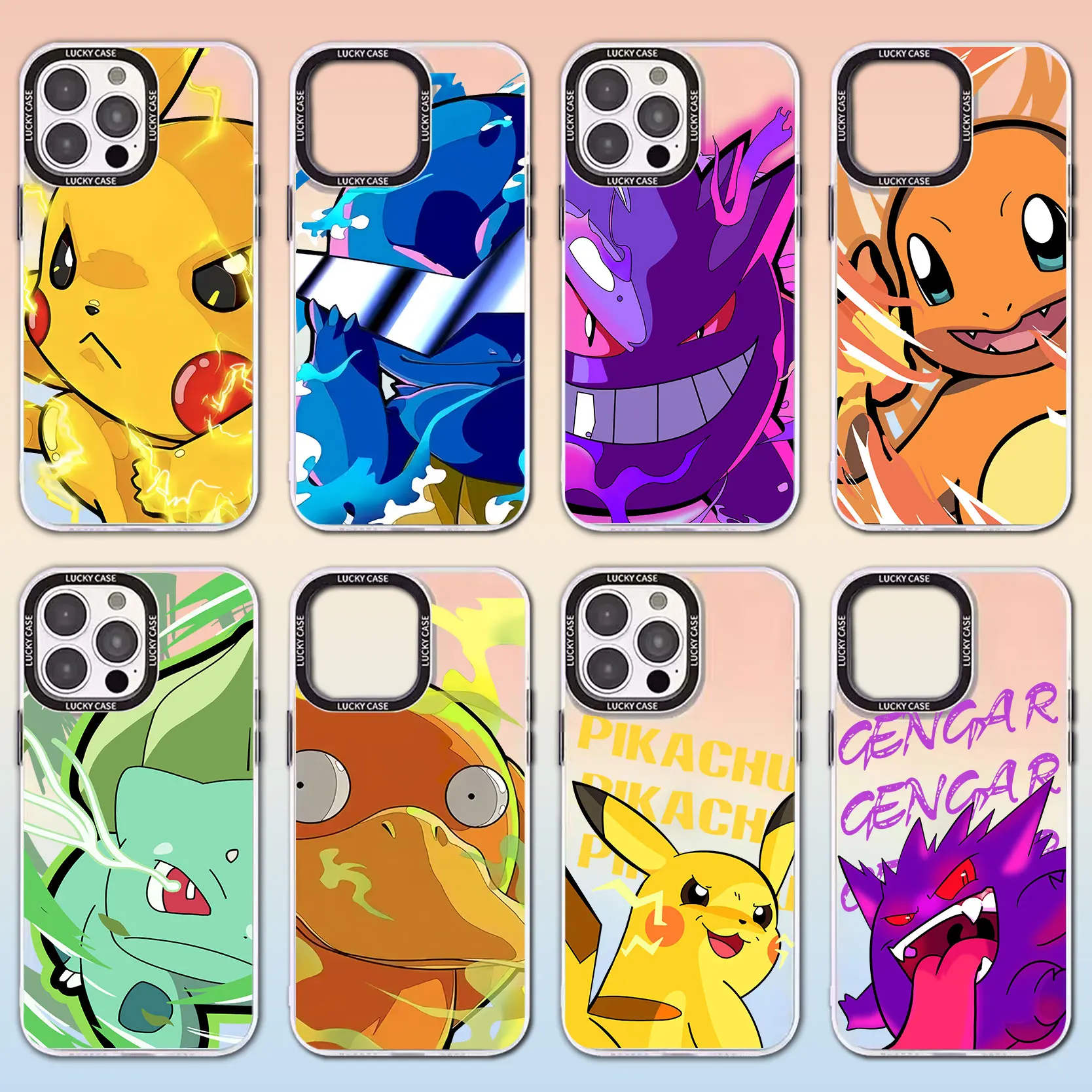 

Funny Anime Pikachus Hot Cartoon Phone Case for Xiaomi Redmi 12C 10C 9A 9C 9T Note 12 11 10 8 7 Pro K40 5G Matte Cover