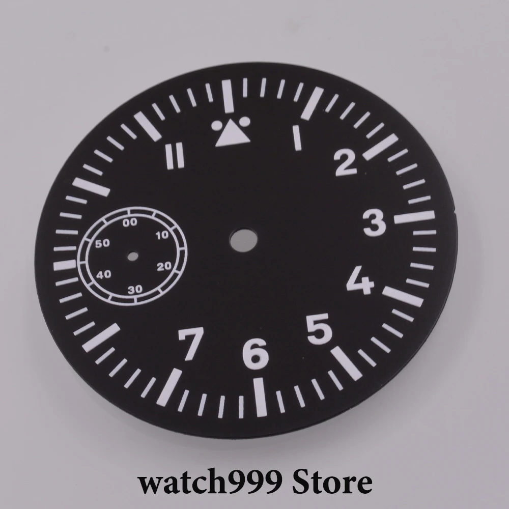 39 ملم قرص مضيء أخضر مناسب لساعة الحركة ETA 6497 ST3600