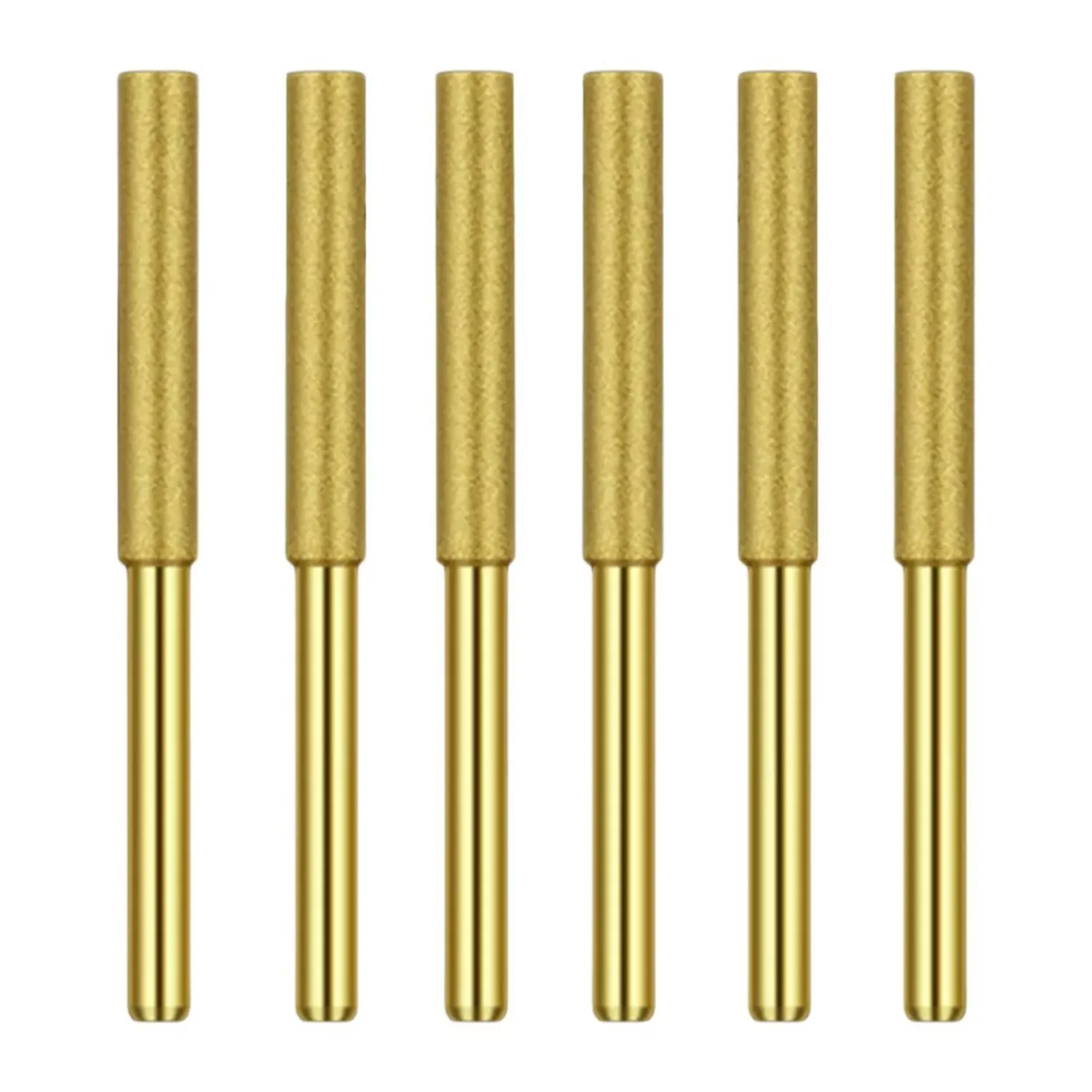 6pcs Diamond Chainsaw Chain File Set 4mm Chainsaw Sharpener Files Chain Saw Sharpening Carving Grinding Power Tools