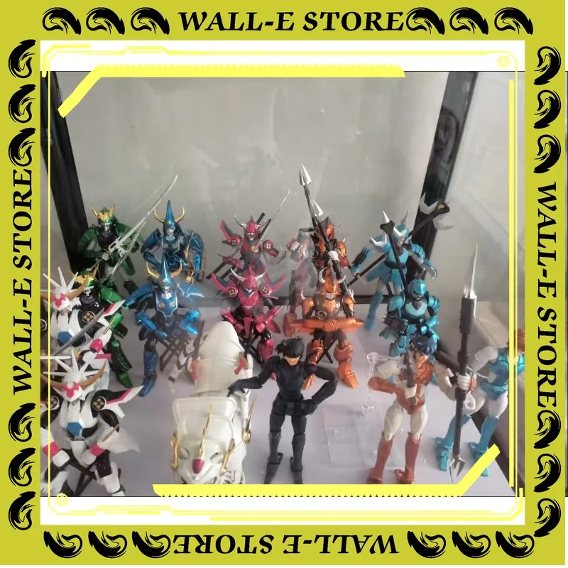 

Troopers Ronin Warriors Kikoutei Rekka Ryo Sanada Hashiba Touma Seiji Date White Black Tiger Koo Yoroiden Samurai Action Figure