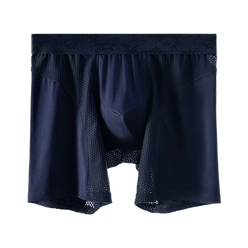 Sportunterwäsche Herren-Boxershorts Modal Verschleißfest Laufshorts Große Größen Atmungsaktive Trainings-Boxershorts