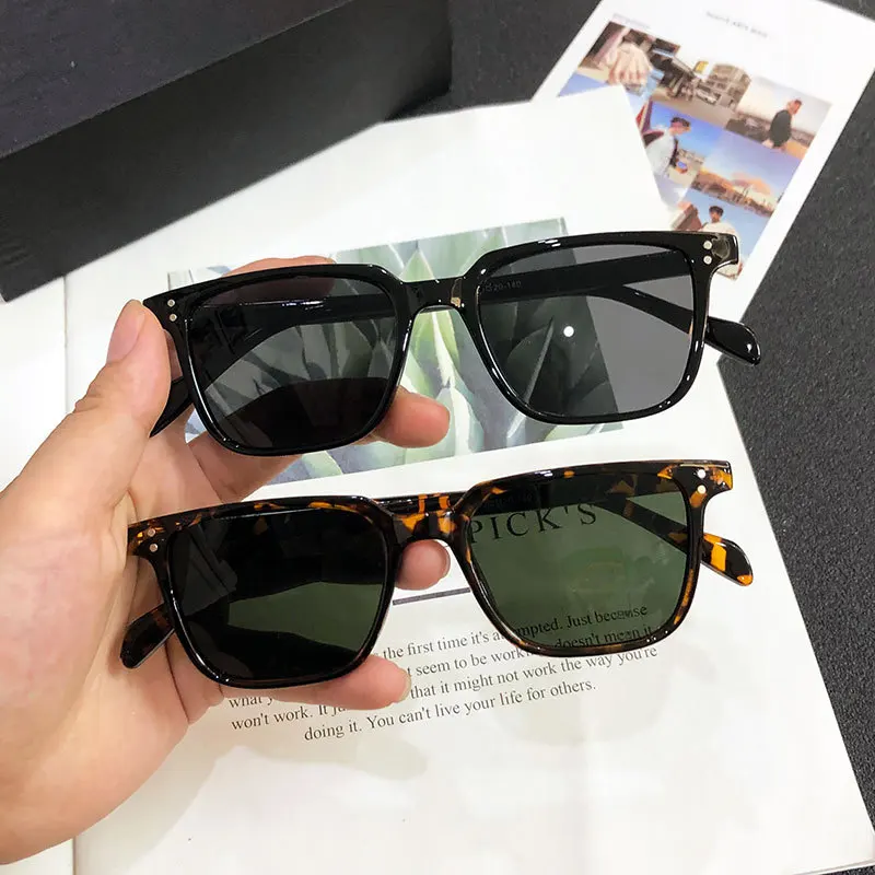 

Прямоугольные солнцезащитные очки для женщин и мужчин, винтажные брендовые дизайнерские квадратные очки для женщин, женские очки UV400 Gafas De Sol