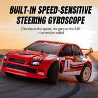 1/12 RC Car SY1201 32km/H 2.4G 4WD with Gyroscope 390 Motor ESP with LED Light High Speed Drift Car RTR Suits Adult Kid Toy Gift