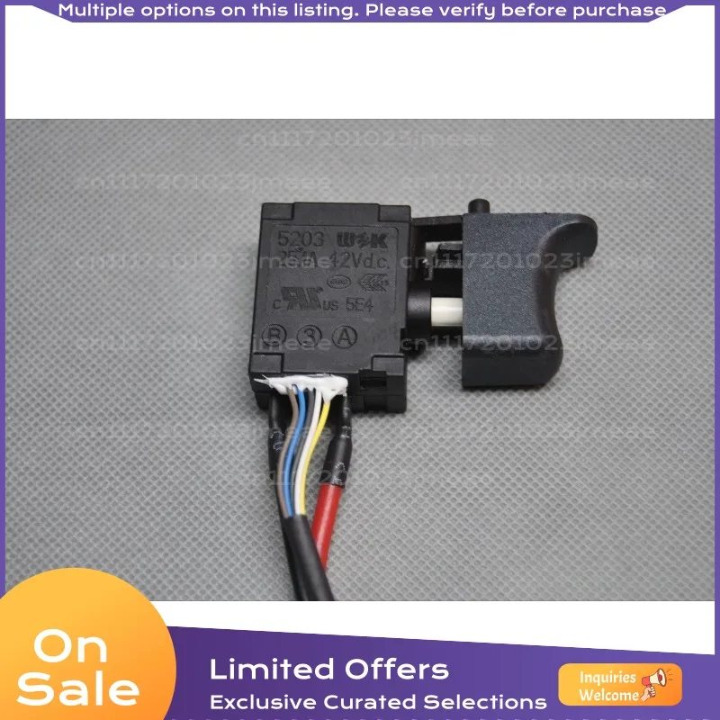 For DEVON 5282 5283 Brushless Cordless Drill Switch, Electric Screwdriver Replacement Parts, Power Tool Accessory - view 5