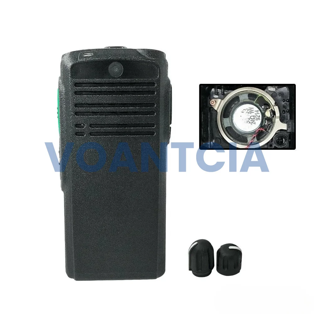 No-Keypad Housing Case with Speaker Knobs for EP350 CP1200 CP185 P160 P165 CP476 Radio Front Cover Parts Accessories