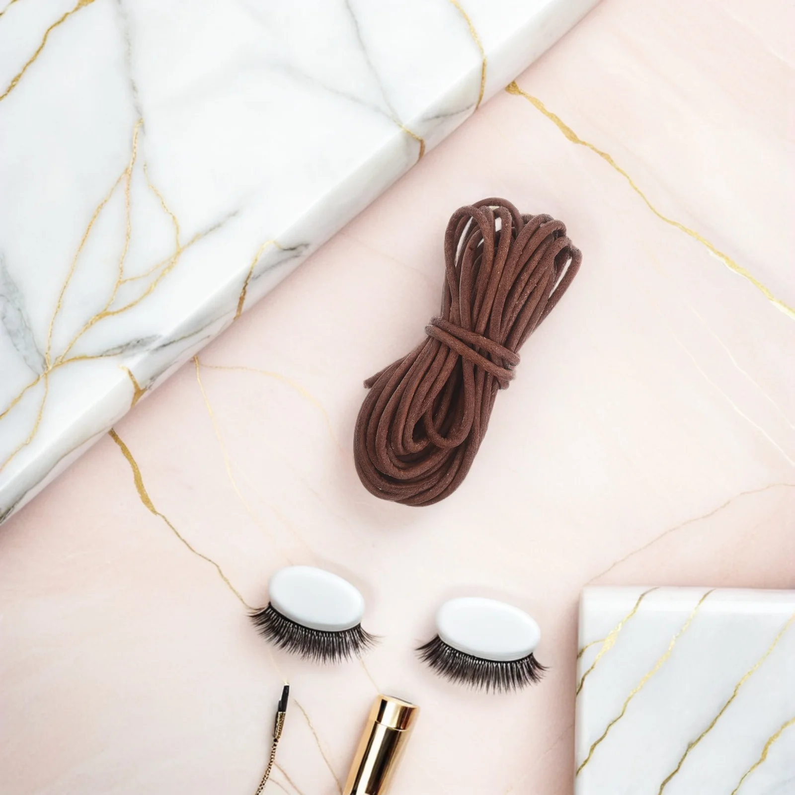 

1 Roll Cowhide Cord 5m X 3mm Round Vintage Style String for Jewelry Making Necklace Bracelet String for Bracelet Making