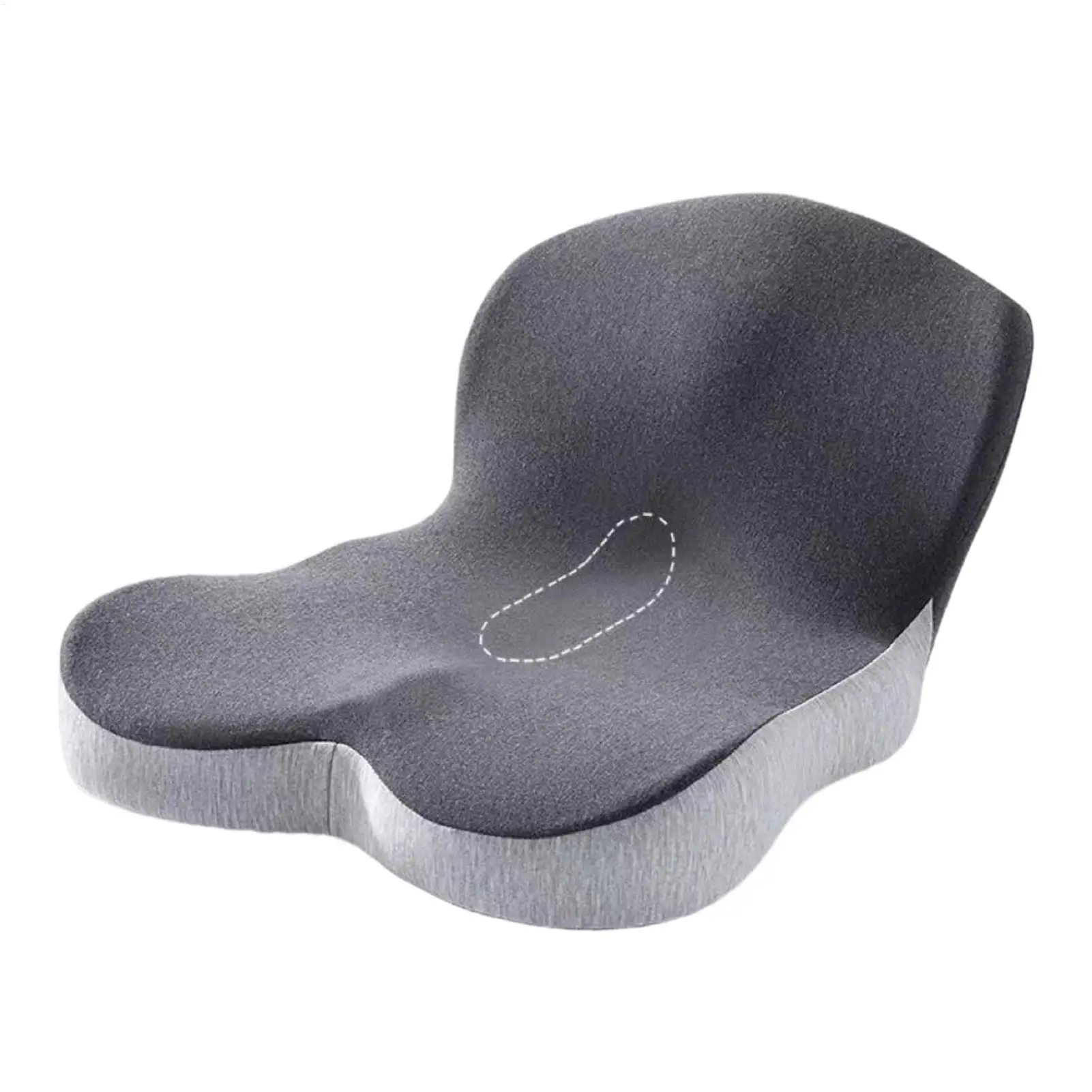 

Memory Foam Car Seat Cushion with Zipper Comfortable Detachable Office Chair Cushion for Women Men Drivers Home Living Room