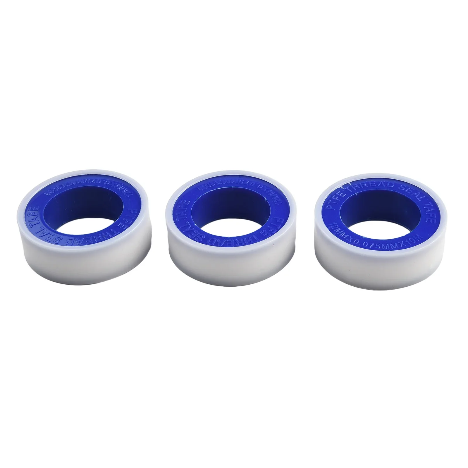 Sealing Tape 3Pcs White Pipe Thread Seal Raw Material Tape Plumber Seal Tape 3×10M Adhesives Accessories Home Hardware