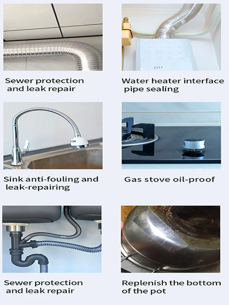 1Rol Hoge Temperatuurbestendige Aluminiumfolie Tape, Waterdicht En Oliebestendig, Vlamvertragend En Zonwerend, Hand-Tranen