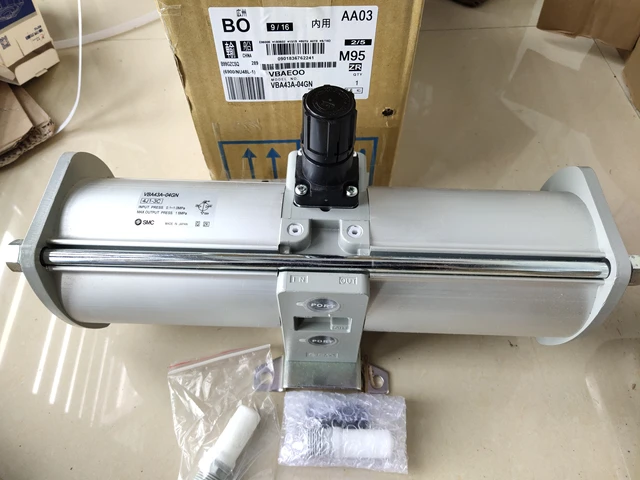 Smc Original Booster Valve Vba40a-f04 Vba40a-04gn Vba40a-f04gn Vba40a -  Pneumatic Parts - AliExpress