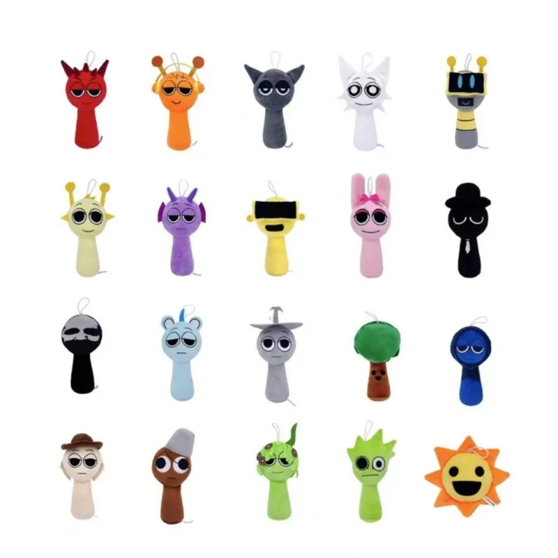 

Sprunki Plush Toys Sprunki Plushie Sprunki IncrediBox Plush Doll Game Oren Wenda Anime Plush Animal Soft Toy Rhythm box