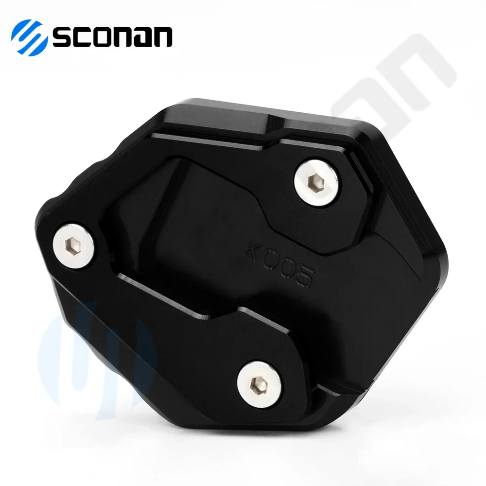 Per YAMAHA MT-09 MT 09 MT09 Tracer9GT 2021 XSR900 2022 Moto Cavalletto Piede Cavalletto Laterale Estensione Pad Piastra di Supporto Ingrandire