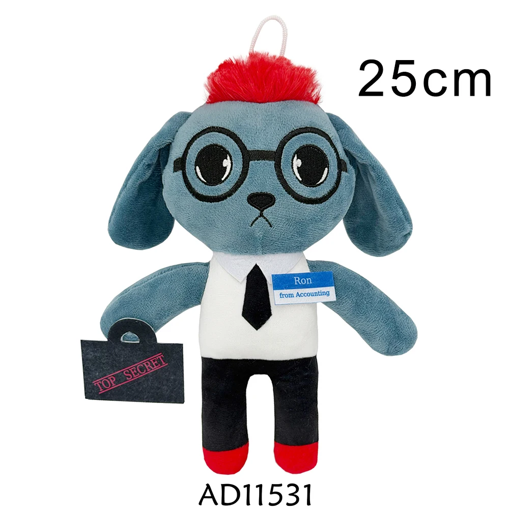 .Animal Hospital Plush Toy Keychain Horror Game Animal Hospital Cat Dog Penguin Bunny Animal For Accessories Birthday Gifts