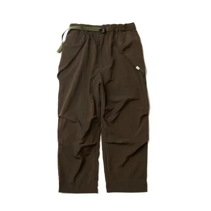 Comodi pantaloni Casual da uomo con tubo dritto allentato Multi tasca impermeabile multifunzionale urbano giapponese CMF all'aperto