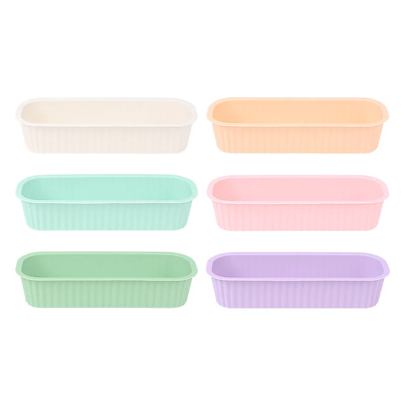 

6pcs Silicone Cup Cake Tool Bakeware Baking Mold Cupcake And Muffin For Cake Making Kitchen DIY