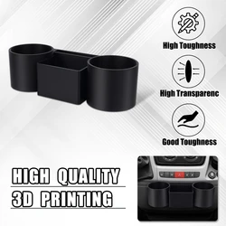 Center Console Dual Cup Holder For Fiat Ducato Peugeot Boxer Citroen Relay Van Centre 2007+ 3D Printing Mobile Phone Storage