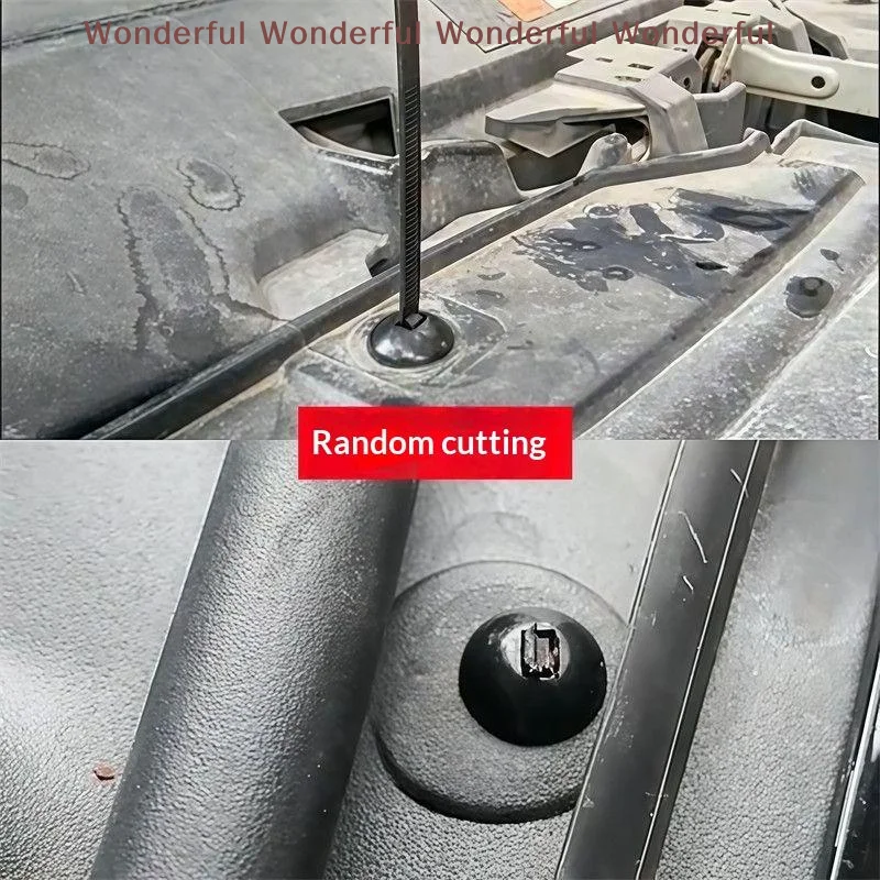 Nylon Universal Zip Tie Buckle Adjustable  Durable Self Locking Cable Tie for Warehouse Use