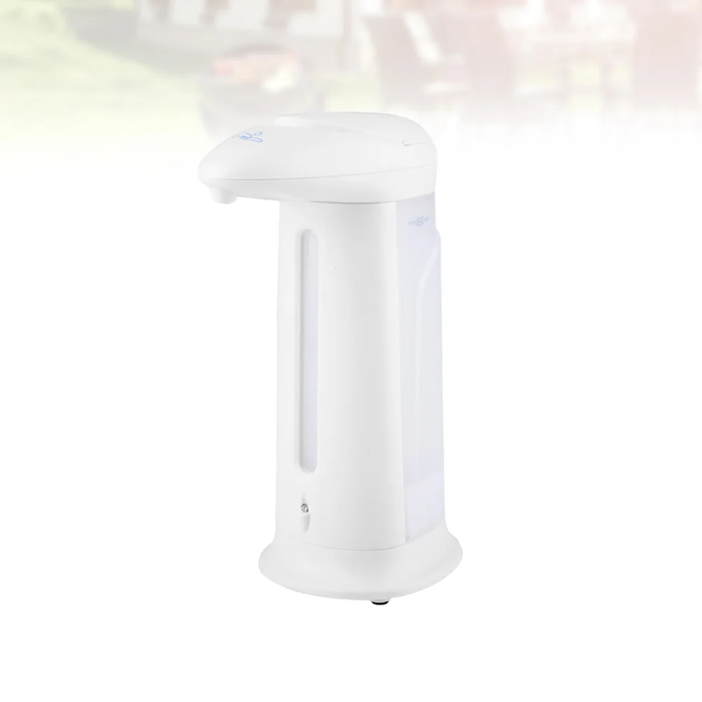 Dispensador de jabón sin contacto, Sensor automático, manos libres, Base impermeable, sin goteo, dispensador infrarrojo inteligente para jabón líquido de cocina