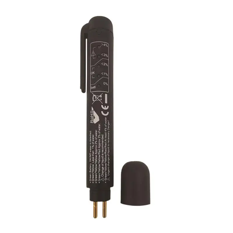 »Brake Fluid Liquid Tester Pen with 5 LED Lights Instant Brake Oil Check for Car Motorcycle Garage Use
