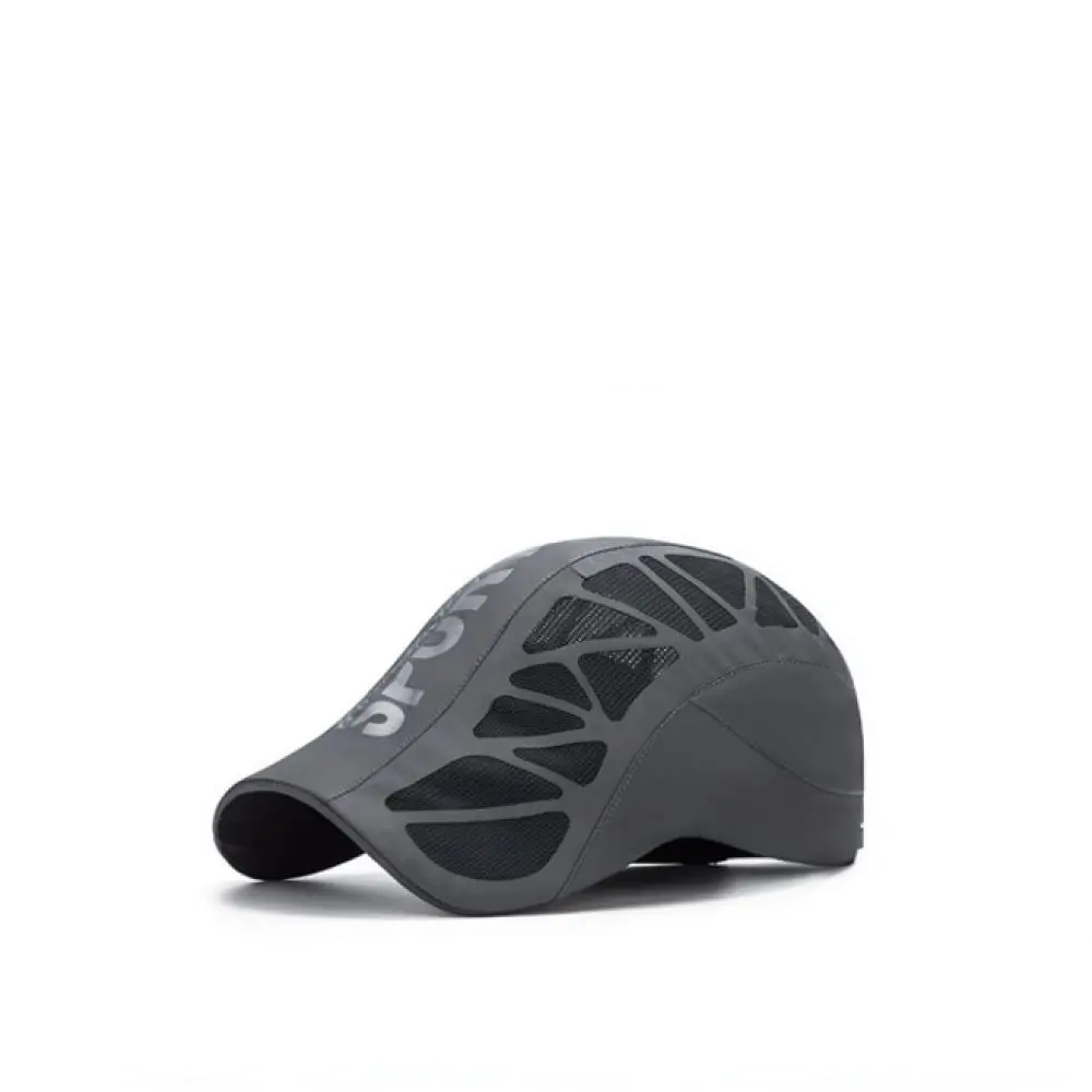 Adjustable Summer Men Baseball Hat Mesh Breathable Sunshade Quick Dry Outdoor Casual Letter Printed Golf Sports Visor Cap