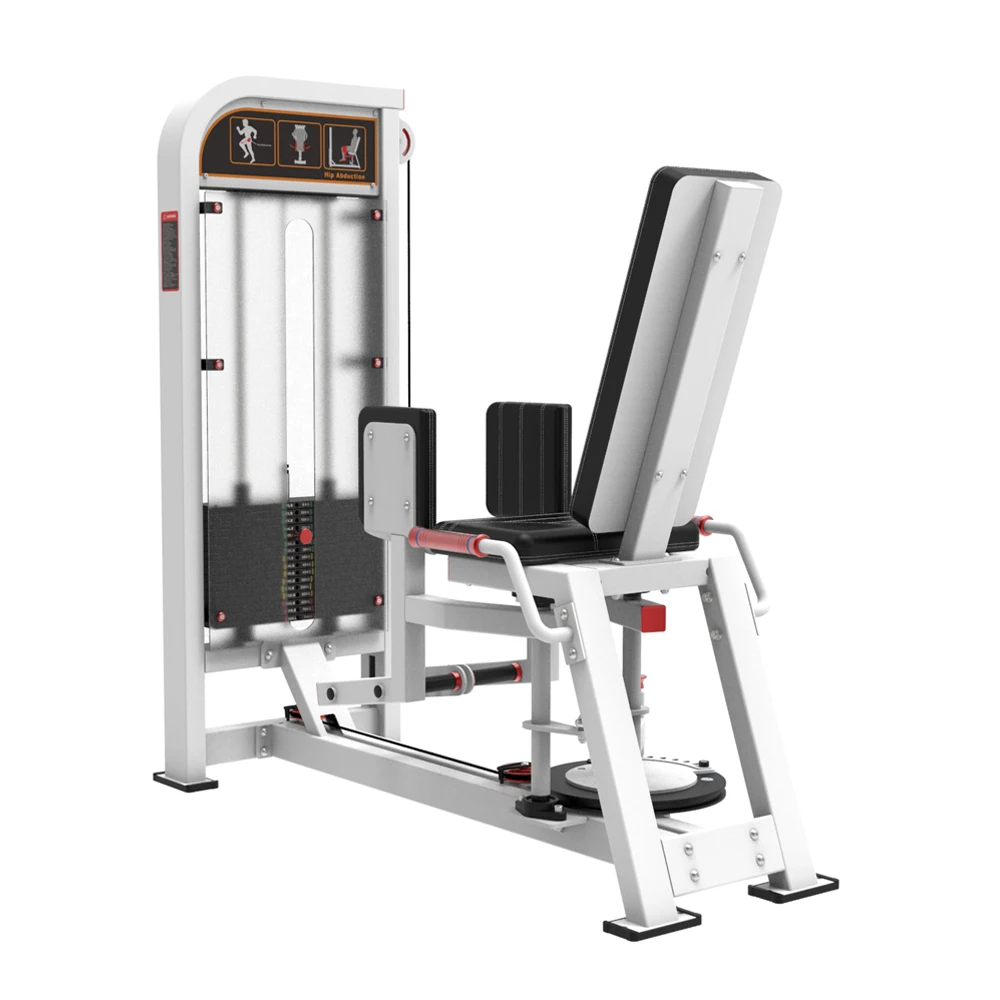 Commercial Hip Abductor Machine Gym Strength Equipment | Heavy Duty Outer Thigh Trainer ISO EN957 Certified OEM Supplier