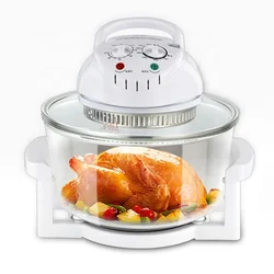 Custom logo 3in1 12l Mini Portable Glass Electric Microwave Pizza Deep Convection Air Fryer Oven