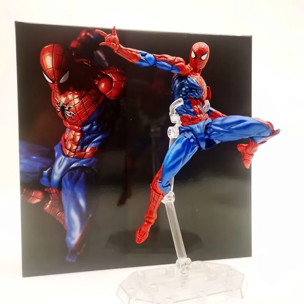 15cm Anime Spider-man 2.0 Premium Edition Amazing Yamaguchi Peter Dolls Action Figures Model Spiderman Toy Christmas Gift