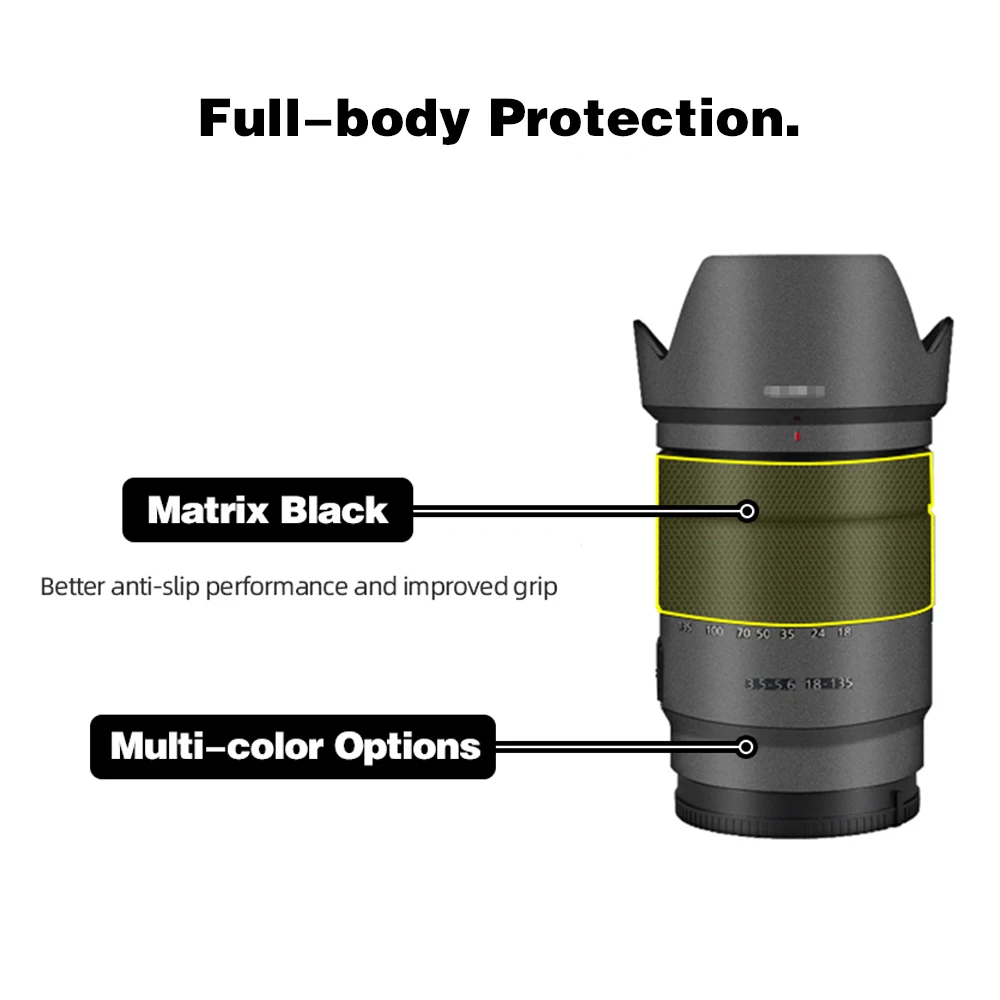 Decal Skin for Sigma 200mm F2 DG OS Lens Skin Decal for Sony E Mount Protective Film Cover Film Skin Wrap Covered