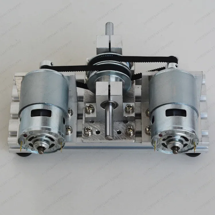 Dual motor drive can be positive and negative 775/795/895 DC DIY lathe, large torque and high speed device grinding
