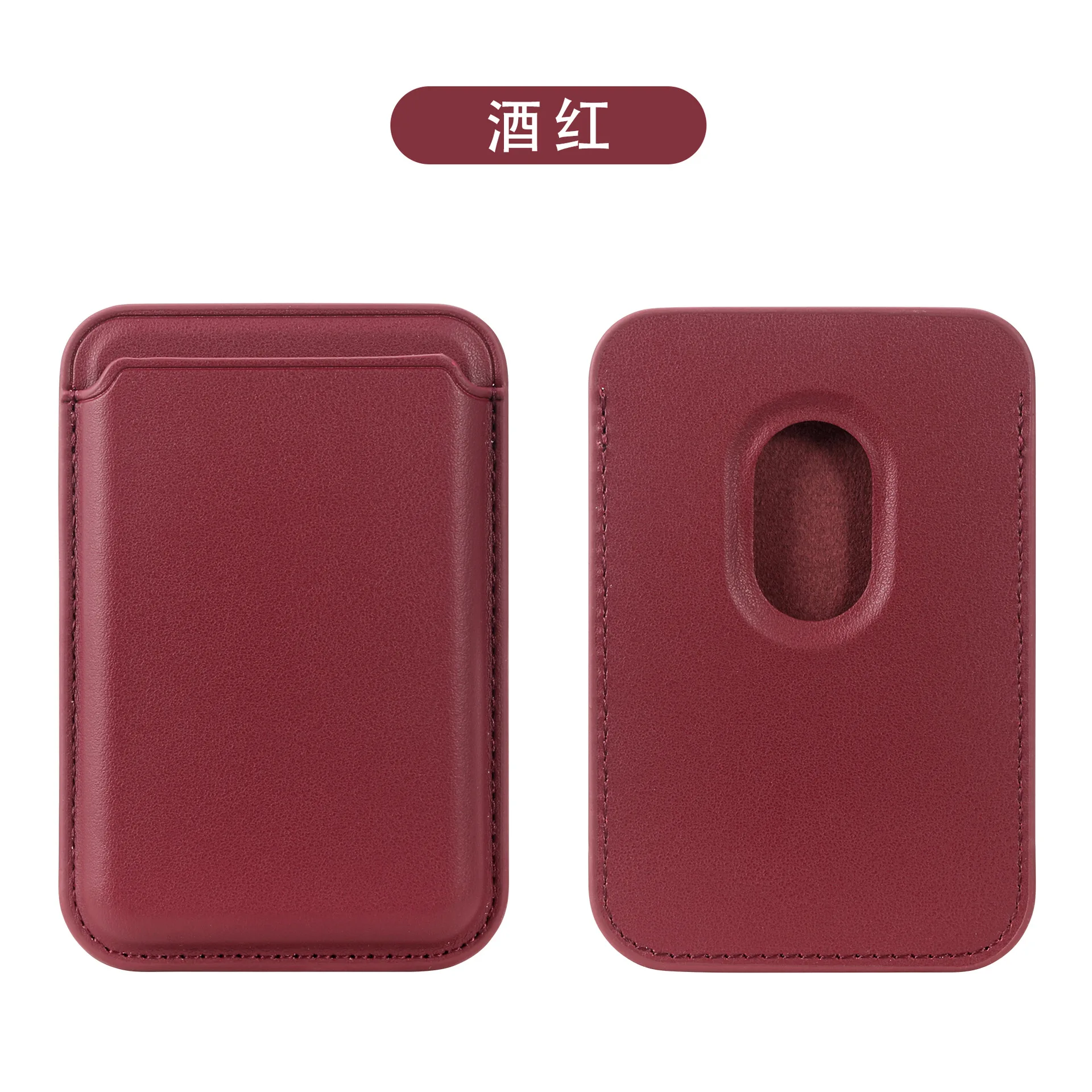 Kartenhalter-Brieftaschen-Lederhülle für Apple iPhone 13 14 15 16 17 18 Pro Max mit starkem Magnetverschluss für Magsafe, Brieftaschen-Rückseitenhülle – Detail 31
