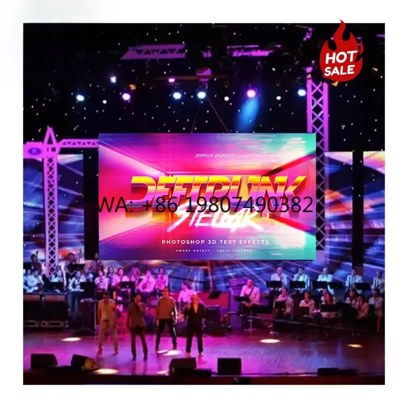 

Outdoor LED Display Panel P2.6 P2.9 P3.9 Fast Stock Supply Church Concert Stage Commercial Rental Video Wall Screen