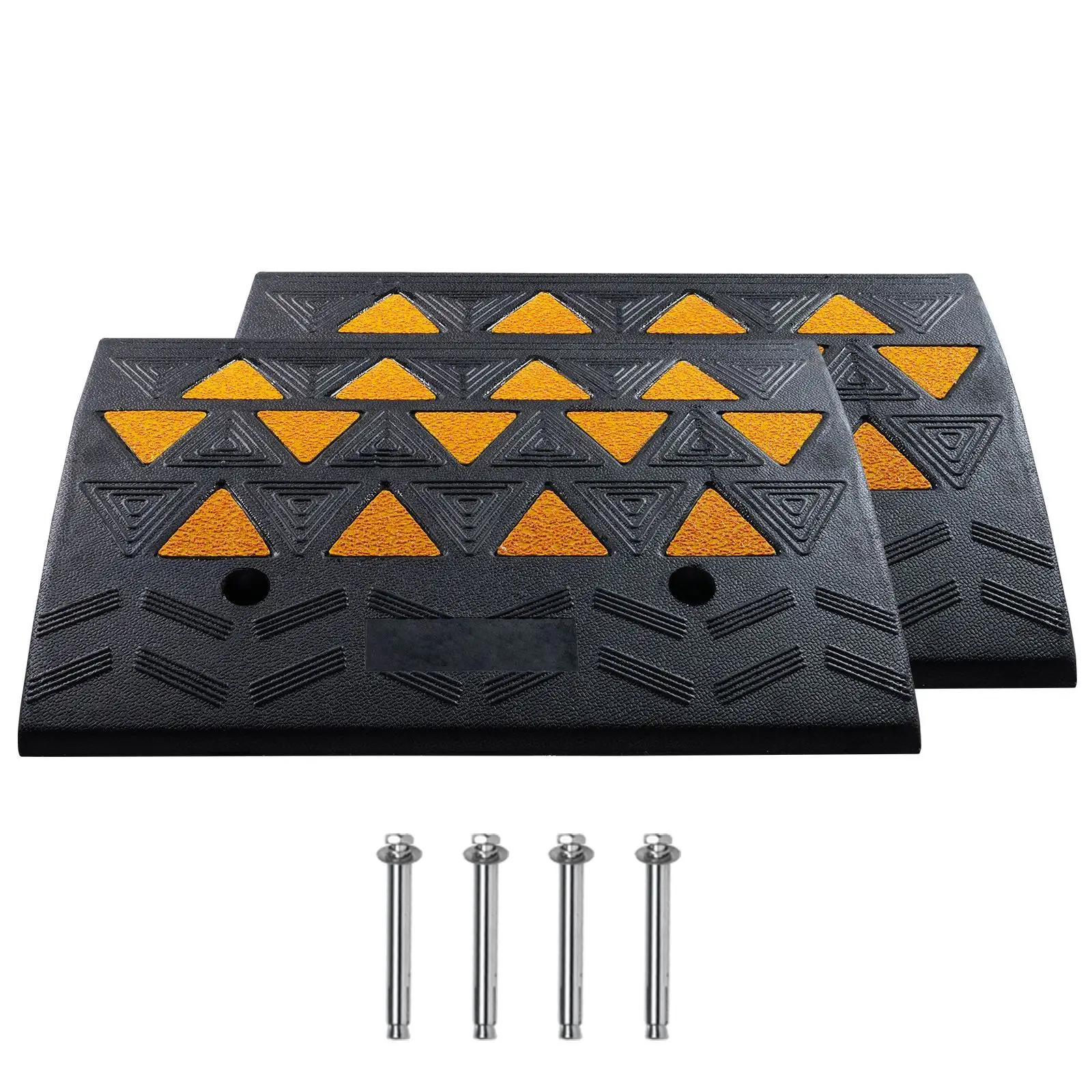 Rubber Curb Ramp 2 Pack, 6