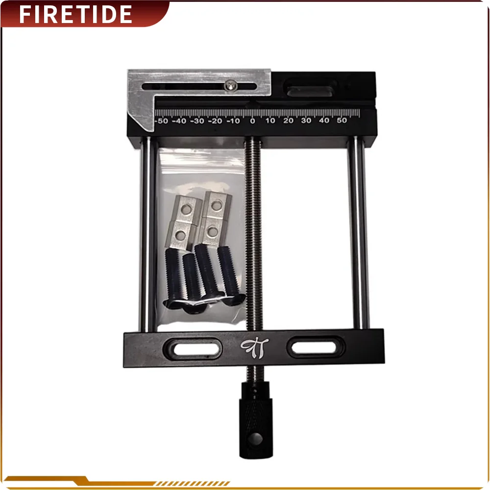 140mm-aluminum-alloy-flat-tongs-vice-vise-fixture-precision-screw-parallel-jaw-vice-plain-vise-qgg-woodworking-engraving-machine