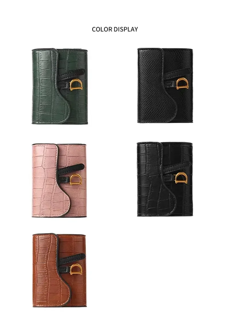 Multifunktionale PU-Kartenhalter und Geldbörsen für Damen und Herren – Detail 6