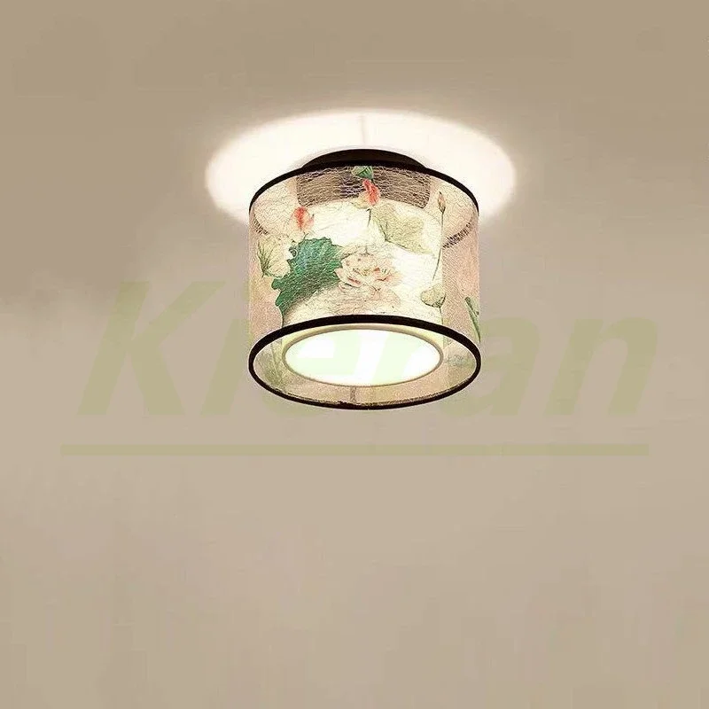 Lava Corki Nordic Moderne Lotus Vogel LED Decke Lampe Wohnzimmer Schlafzimmer Studie Hotel KTV Nacht Decke Licht Raum Dekoration Decke Lampe 8