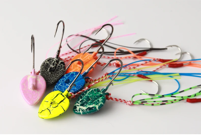 LEYDUN Heiße Angelköder DEEP CONTROL UP Tenya Madai Jig Kabura Salzwasser Jighead Blei Meer Bootfahren Köder Garnelen Gummirock Jigs – Detail 2