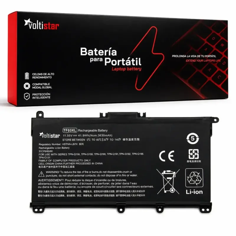 BATERÍA PARA PORTÁTIL HP PAVILION 340 G5 348 G5 L11421-421 11.55V