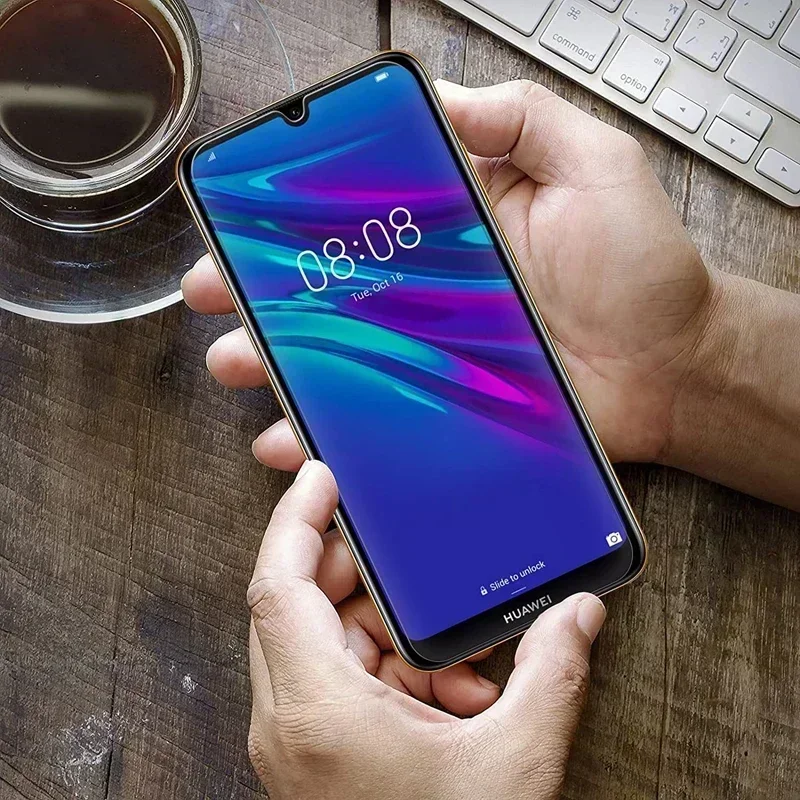 واقي شاشة من الزجاج المقسى لهاتف هيواوي ، P sمارت P ، P سمارت Z Z S ، P30 لايت P20 برو P40 لايت E P50 ، 4