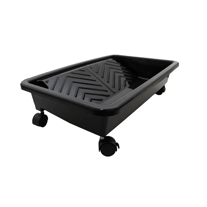 

1 Pcs Paint Tray Plastic Holder Liner Convenient Construction Black Tool Set For Painting Projects Home Diy Use
