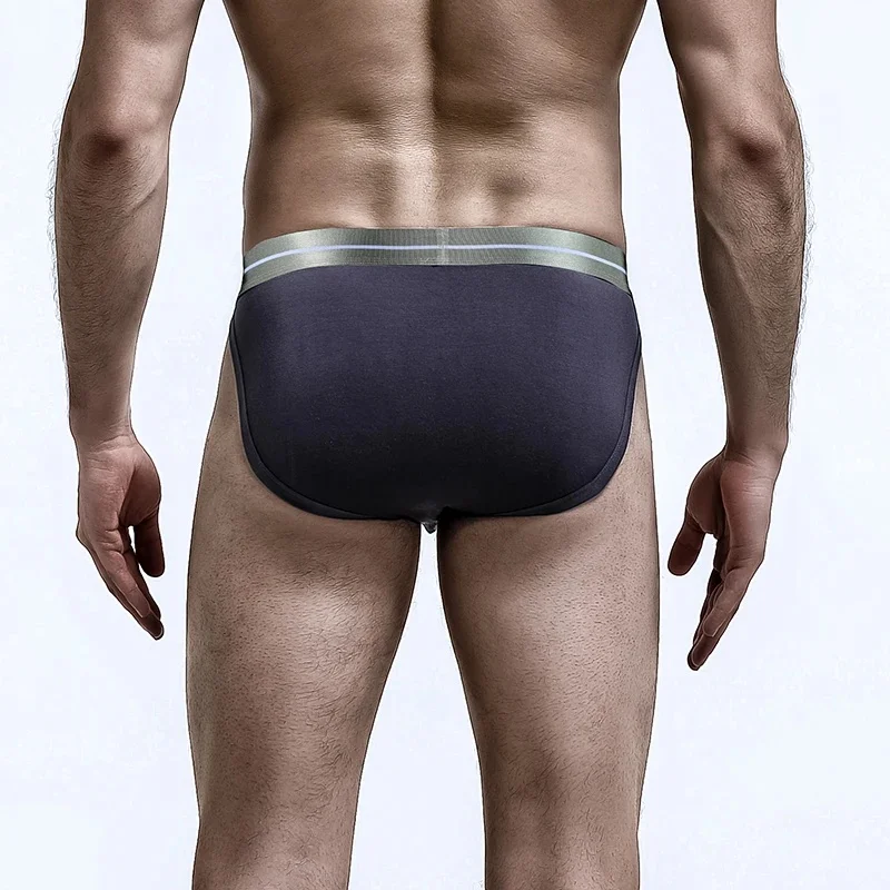 Gun Bullet Type Separated Underwear Vein Men's Briefs Breathable U Convex Spermatic Rope Ice Silk Scrotum Support Varicose Short