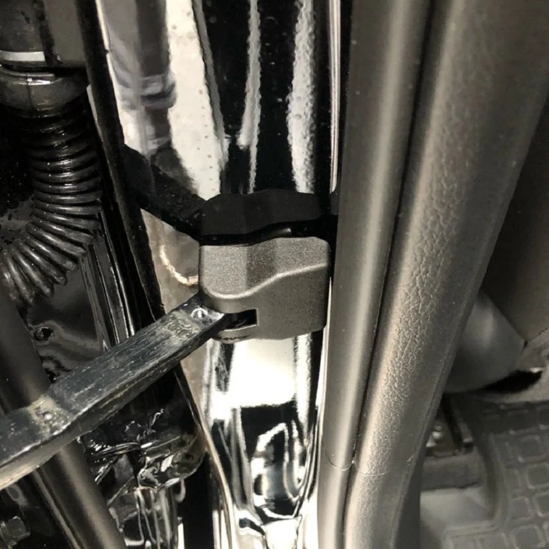 Ограничитель двери автомобиля, крышка стопора для Hyundai Ix25 Ix35 Kona I30 Solaris I20, защитные аксессуары, 4 шт.