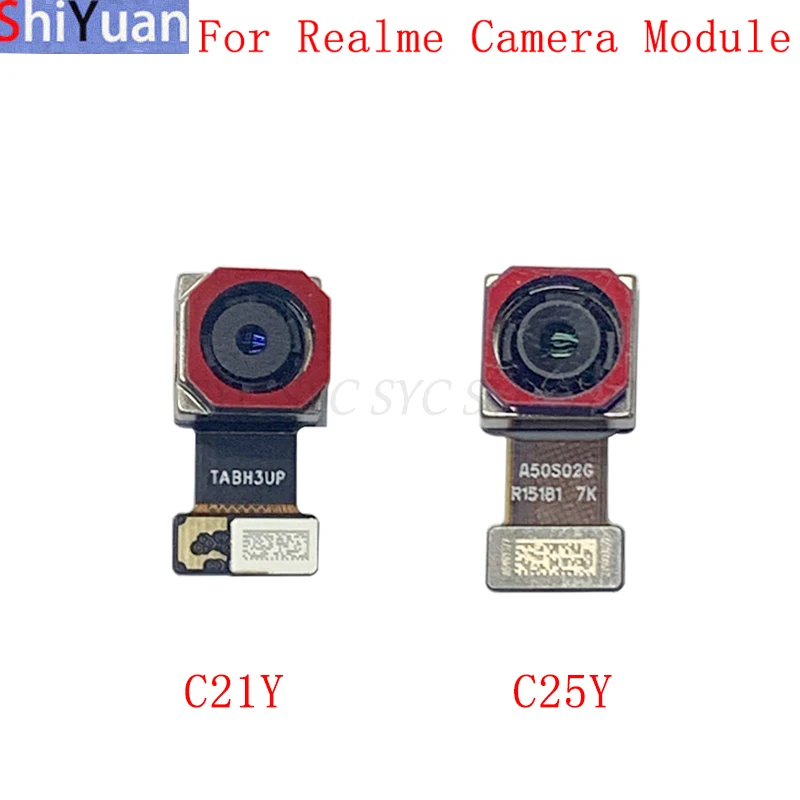 

Back Rear Front Camera Flex Cable For Realme C21Y C25Y Main Big Small Camera Module Replacement Repair Parts