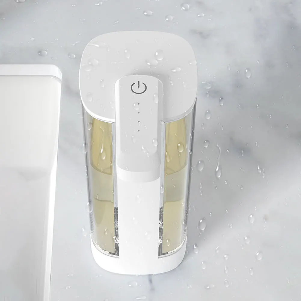

Dish Soap Dispenser Touchless Electric Soap Dispenser Wall Mount Hands Free Auto Soap Dispenser for Bathroom Kitchen