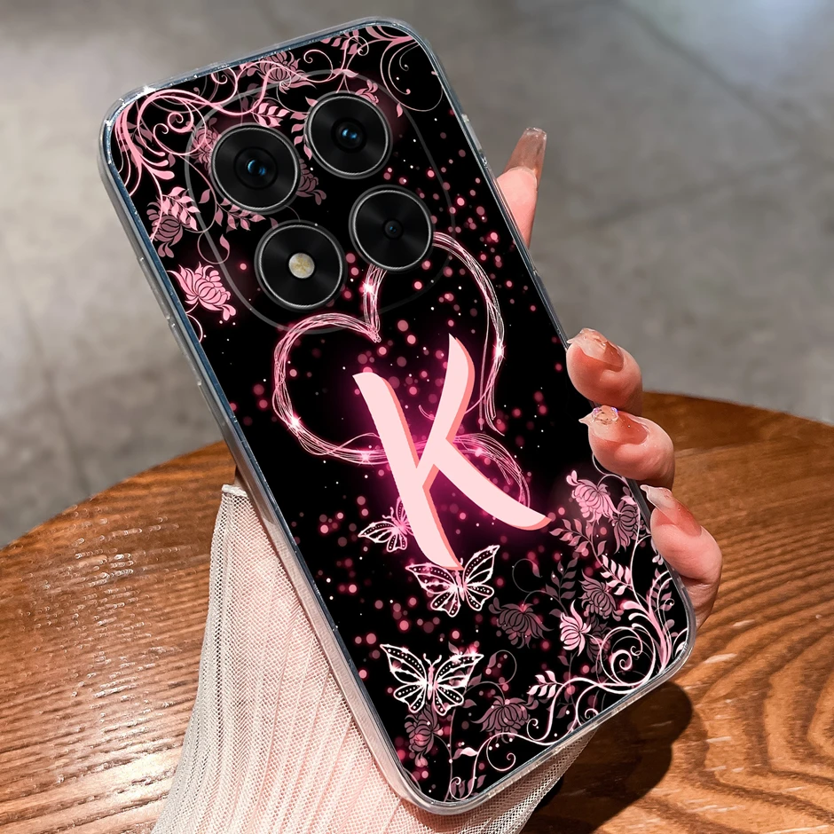 حافظة لهاتف Redmi Note 14 Pro 4G 5G حافظة لطيفة على شكل فراشة غطاء حماية من السيليكون الناعم لهاتف Redmi Note 14 14Pro Fundas #4