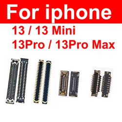 Conector FPC para iPhone 13 13mini 13 Pro Max, conector de cámara frontal y trasera, Clip en placa base, Cable flexible, conexión de cámara de batería