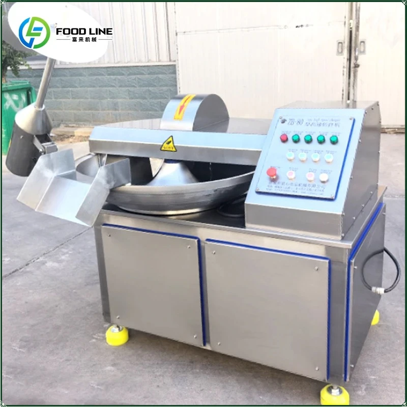 Silent Bowl Cutter That Can Be Operated with One Button Emergency Brake Button Silent Metal Cutter FL Customized