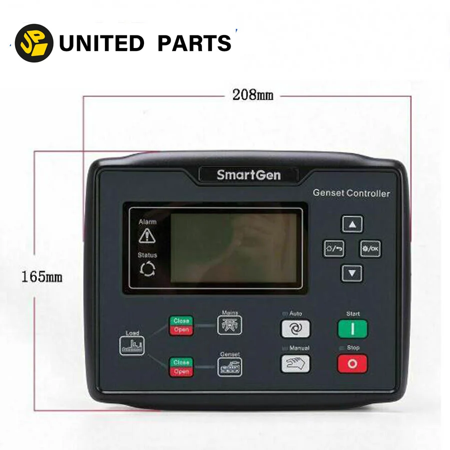 

HGM6120N Smartgen AUTO Genset Controller Genset Part Engine Electric Auto Start Control Panel HGM6120