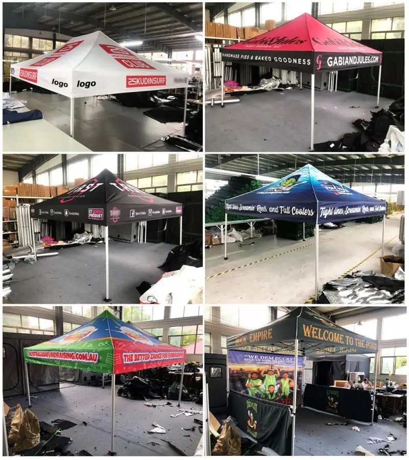 Hot selling：Easy up Pop up Tent Advertising Canopy Gazebo for Outdoor Trade Show