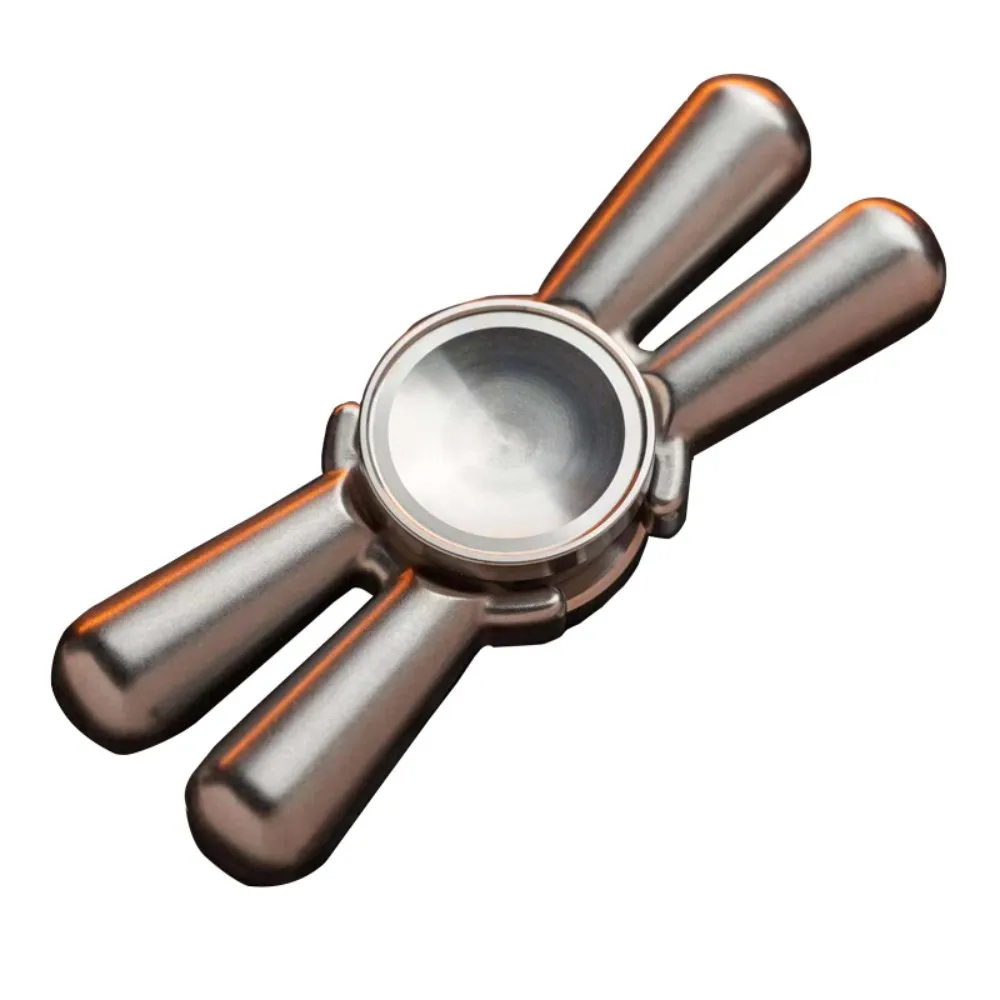 QINGCHAO EDC KAME Fidget Spinner Brass Fidget Toys For Adults Stress Relief Toy Office Desk Accessories