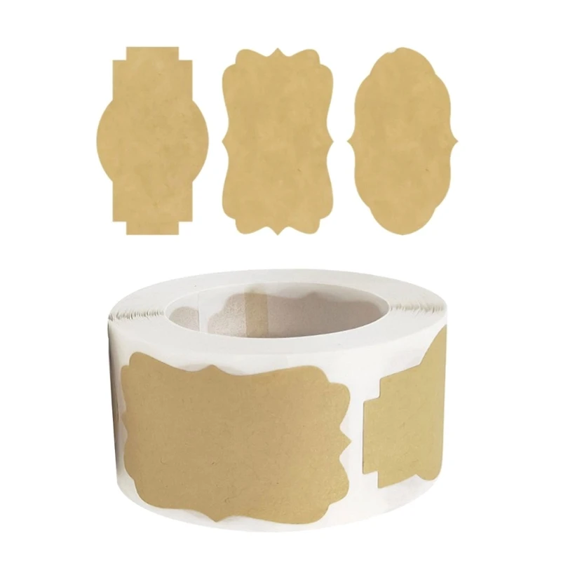 Adhesive Label Sticker Jams Label Gift Sticker for Baking Gift Bag Bottles